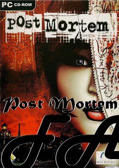 Box art for Post Mortem FAQ