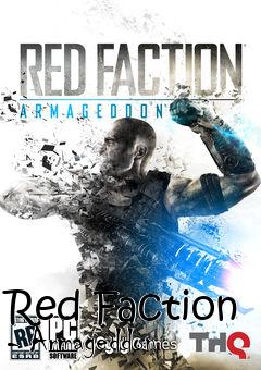 Box art for Red Faction - Armageddon