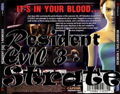 Box art for Resident Evil 3 - Strategy