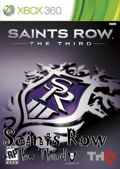 Box art for Saints Row - The Third