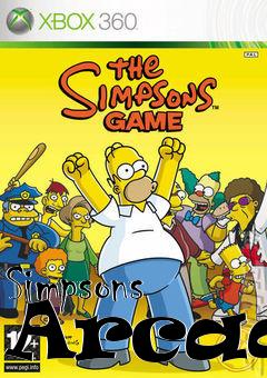 Box art for Simpsons Arcade