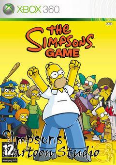 Box art for Simpsons Cartoon Studio