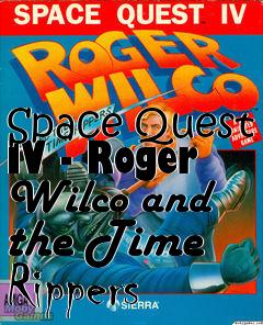Box art for Space Quest IV - Roger Wilco and the Time Rippers
