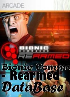 Box art for Bionic Commando - Rearmed DataBase