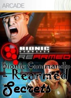 Box art for Bionic Commando - Rearmed Secrets