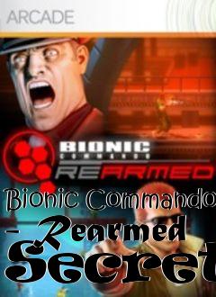 Box art for Bionic Commando - Rearmed Secrets