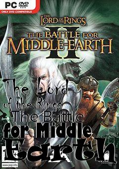 Box art for The Lord of the Rings - The Battle for Middle Earth 2