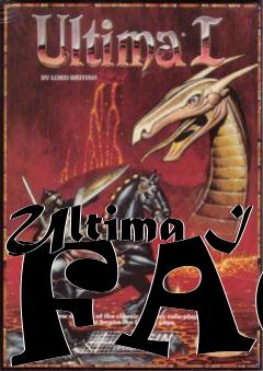 Box art for Ultima I FAQ