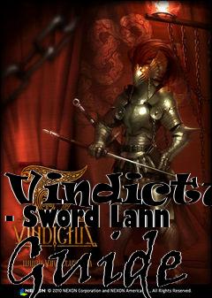 Box art for Vindictus - Sword Lann Guide