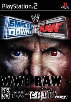 Box art for WWE RAW - Hex-edits