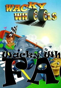 Box art for Wacky Wheels FAQ