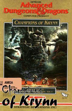 Box art for Champions of Krynn