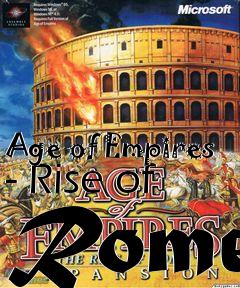 Box art for Age of Empires - Rise of Rome