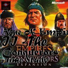 Box art for Age of Empires II - The Conquerors - Time Study