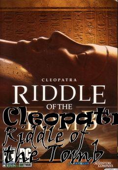 Box art for Cleopatra Riddle of the Tomb