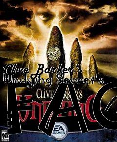 Box art for Clive Barker