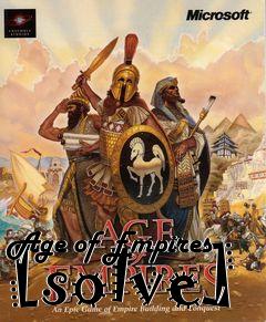 Box art for Age of Empires [solve]