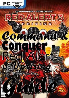 Box art for Command & Conquer - Red Alert 3 Uprising - Unit Comparison Guide