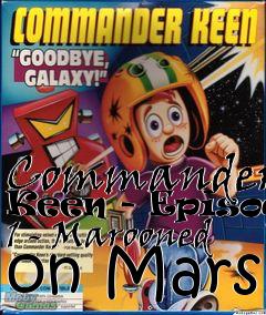 Box art for Commander Keen - Episode 1 - Marooned on Mars