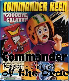 Box art for Commander Keen - Secret of the Oracle