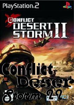 Box art for Conflict - Desert Storm II