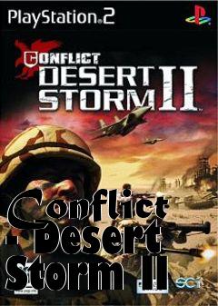 Box art for Conflict - Desert Storm II