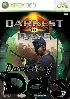 Box art for Darkest of Days