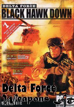 Box art for Delta Force Weapons FAQ