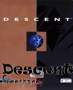 Box art for Descent - Freespace