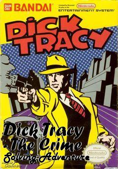 Box art for Dick Tracy - The Crime Solving Adventure