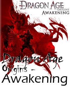 Box art for Dragon Age Origins - Awakening