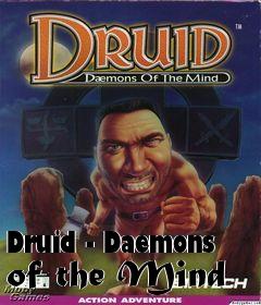 Box art for Druid - Daemons of the Mind