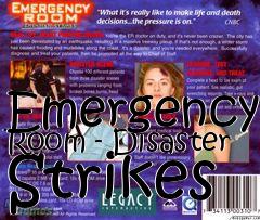Box art for Emergency Room - Disaster Strikes