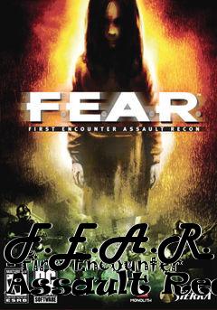 Box art for F.E.A.R. - First Encounter Assault Recon