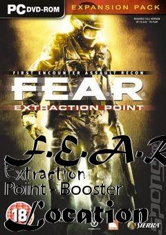Box art for F.E.A.R. Extraction Point - Booster Location