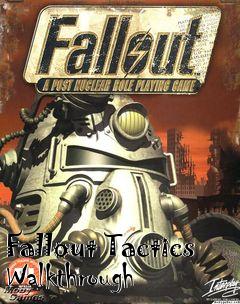 Box art for Fallout Tactics Walkthrough