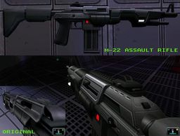 System Shock 2 Tacticool Weapon Replacements mod screenshot