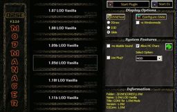 Diablo 2 D2SE Modmanager v.2.20 mod screenshot