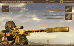 Fallout: New Vegas Weapon Mods Expanded - WMX v.1.1.4 mod screenshot