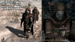 The Elder Scrolls V: Skyrim Wet and Cold v.2.02 mod screenshot