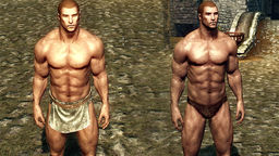The Elder Scrolls V: Skyrim Better males - Beautiful nudes and faces - New hairstyles v. 2.3.2 mod screenshot
