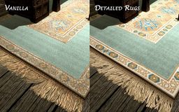 The Elder Scrolls V: Skyrim Detailed Rugs  v.1.3 mod screenshot