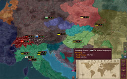Victoria 2 - A House Divided The Great War v. demo mod screenshot