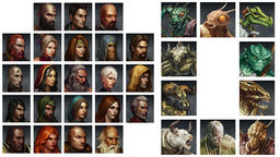 Legend of Grimrock 348 Portraits v.1.0 mod screenshot