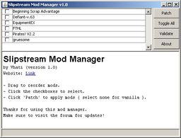 FTL Faster Than Light Slipstream Mod Manager v.1.6 mod screenshot