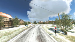 TrackMania 2: Valley Winter Valley mod screenshot