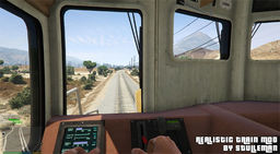 Grand Theft Auto 5 Realistic Train Mod v.1.1.1 mod screenshot
