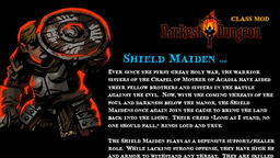 Darkest Dungeon Shield Maiden Class Mod v.1.0 mod screenshot