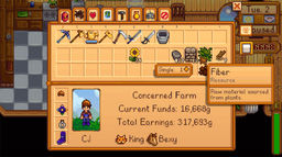 Stardew Valley CJB Show Item Sell Price v.1.5 mod screenshot