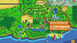 Stardew Valley NPC Map Locations v.1.4.6 mod screenshot